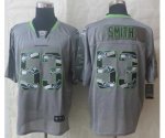 nike nfl seattle seahawks #53 smith grey [Elite united sideline]
