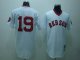 Baseball Jerseys boston red sox #19 white m&n