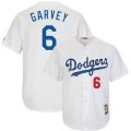 customed mlb los angeles dodgers #6 Steve Garvey white jerseys