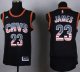 nba cleveland cavaliers #23 lebron james black usa flag fashion stitched jerseys