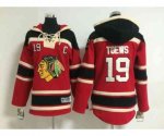 youth nhl jerseys chicago blackhawks #19 toews red[pullover hood