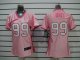 nike women nfl houston texans #99 watt pink jerseys