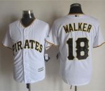 mib jerseys Pittsburgh Pirates #18 Walker White New Cool Base St