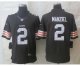 nike nfl cleveland browns #2 manziel brown [nike limited]