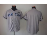 mlb new york yankees blank grey jerseys [gms]