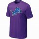Detroit lions sideline legend authentic logo dri-fit T-shirt pur