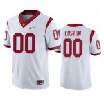 Custom USC Trojans Football Jersey White Stitched American College Jerseys