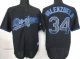 MLB jerseys Los Angeles Dodgers #34 Valenzuela Black Fashion