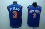 Basketball Jerseys knicks #3 mcgrady bule(fans edition)
