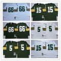 Football Mens Green Bay Packers Mitchell & Ness Retired Player Throwback Jersey Long Sleeve