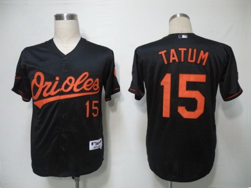 Baseball Jerseys Baltimore Orioles #15 Tatum Black
