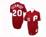 Baseball Jerseys philadelphia phillies #20 mike schmidt m&n red