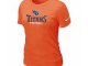 Women Tennessee Titans Orange T-Shirt