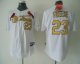 mlb jerseys st.louis cardinals #23 freese white(gold number)