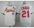 mlb st.louis cardinals #21 craig white m&n jerseys