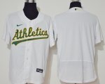 Baseball Oakland Athletics White 2020 Stitched Jersey