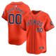 Custom Houston Astros Orange Alternate Limited Jersey