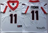 Youth Georgia Bulldogs White #11 FROMM