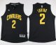 nba cleveland cavaliers #2 kyrie irving black fashion stitched jerseys