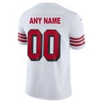 Custom San Francisco 49ers Tame Any Player Name and Number White Color Rush Vapor Untouchable Limited Jerseys