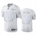 Los Angeles Rams Custom White NFL MVP Platinum Limited Jersey