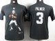 nike youth nfl oakland raiders #3 palmer black jerseys [portrait