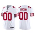 San Francisco 49ers Customized 2022 New White Vapor Untouchable Stitched Football Jersey