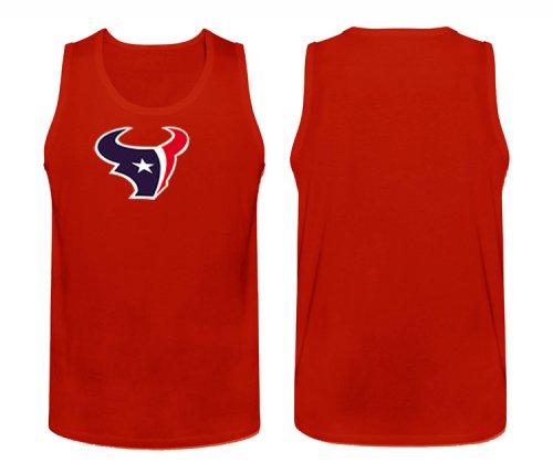 Men\'s Nike Houston Texans Red Cotton Team Tank Top