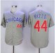 mlb chicago cubs #44 anthony rizzo grey cool base jerseys