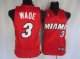 Kids Miami Heat #3 Wade red