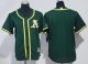 Baseball Oakland Athletics Green Stitched Jersey