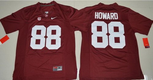 Men\'s Alabama Crimson Tide #88 O. J. Howard Red Stitched NCAA Nike Limited College Football Jersey