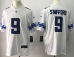 Men's NFL Detroit Lions #9 Matthew Stafford Nike White 2017 Game Jersey