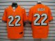 nike nfl miami dolphins #22 bush elite orange jerseys