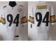 nike nfl pittsburgh steelers #94 timmons elite white jerseys