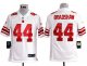 nike nfl new york giants #44 bradshaw white cheap jerseys [game]