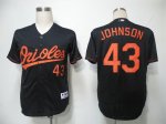 MLB Baltimore Orioles #43 Johnson Black