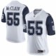 nike nfl dallas cowboys #55 rolando mcclain white rush limited jerseys