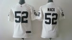 nike youth nfl oakland raiders #52 mack white jerseys