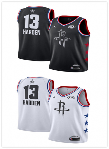 2019 Men\'s NBA Jordan All Star Houston Rockets #13 James Harden Jersey