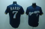 Baseball Jerseys milwaukee brewers #7 hardy blue
