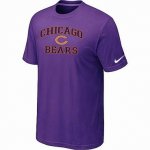 Chicago Bears T-Shirts purple