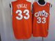 Basketball Jerseys cleveland cavaliers #33 oneal orange