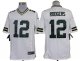 nike nfl green bay packers #12 rodgers white [nike limited]