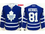 Women NHL Toronto Maple Leafs #81 kessel blue jerseys