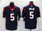 Football Houston Texans #5 Tyrod Taylor Navy Stitched Vapor Untouchable Limited Jersey