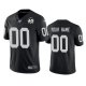 Oakland Raiders Custom Black 60th Anniversary Vapor Limited Jersey