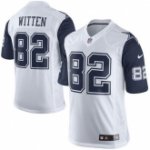 nike nfl dallas cowboys #82 jason witten white rush limited jerseys
