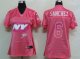 nike women nfl new york jets #6 sanchez pink [2012 fem fan]