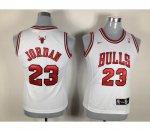 women nba chicago bulls #23 jordan white cheap jerseys